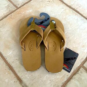 New mens rainbow sandals